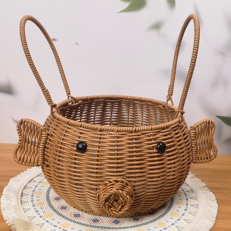 Women Diamond-shaped Handheld Basket Stornfield