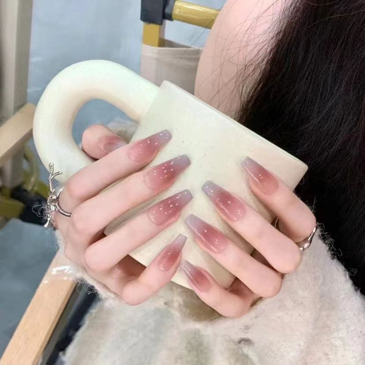 High-quality designer mani turquoise