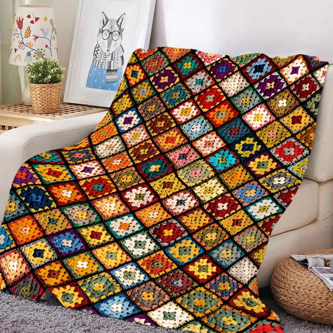Cozy Multi-Patterned Blanket