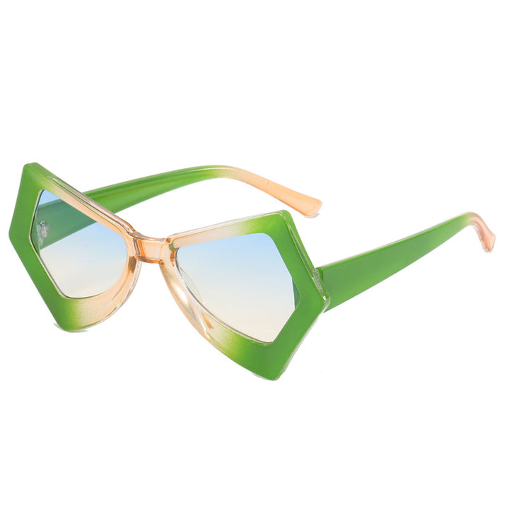 Women's polygonal sunglasses in extravagant design Stornfield