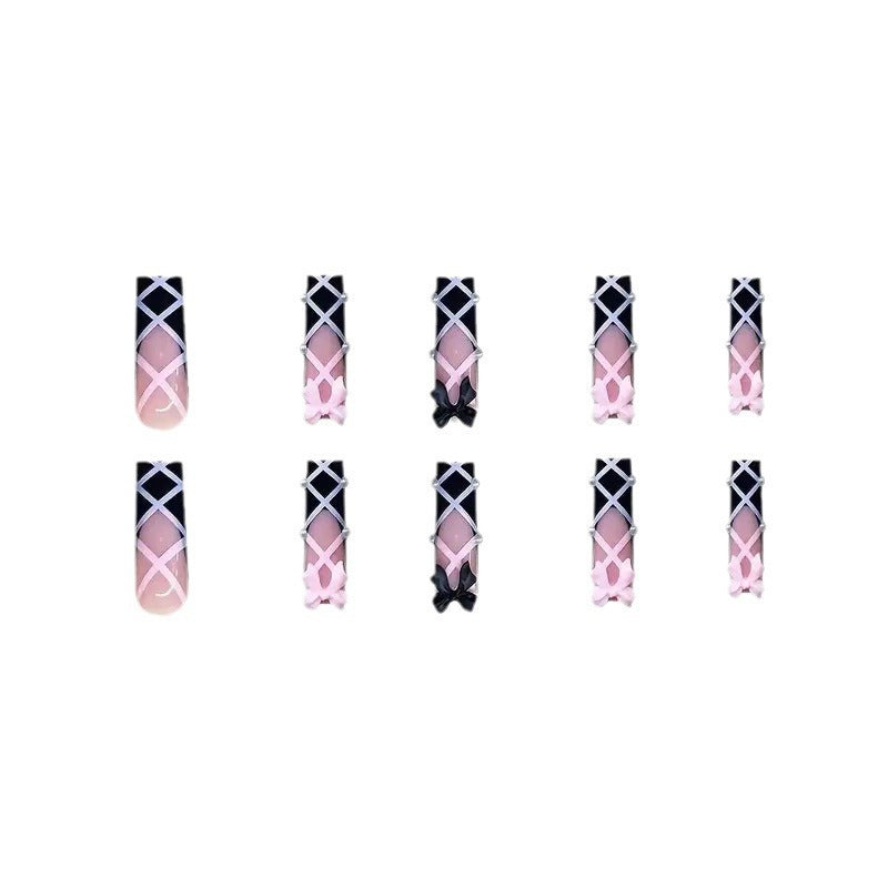 Decorative Extravagant Press-On Nail Extensions Stornfield