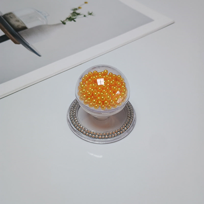 Decorative Beaded Cosmetic Mirror Stornfield