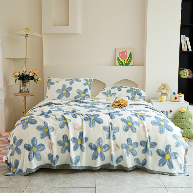Women Patterned Blanket made of Soft Cotton Stornfield