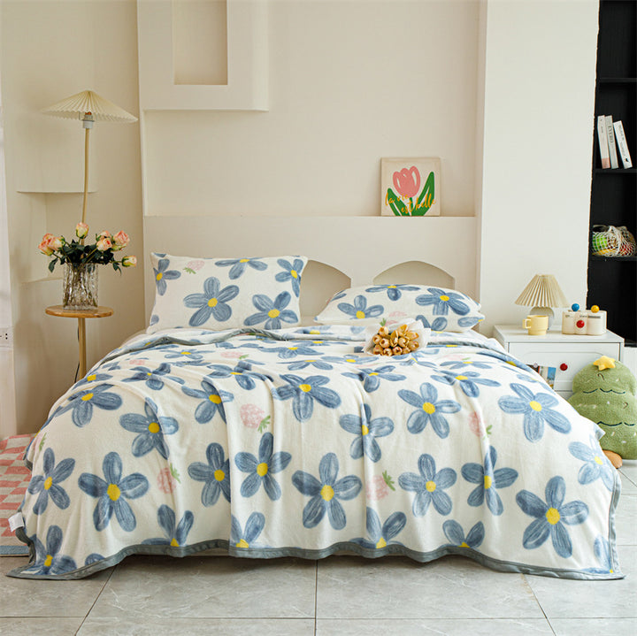 Women Patterned Blanket made of Soft Cotton Stornfield