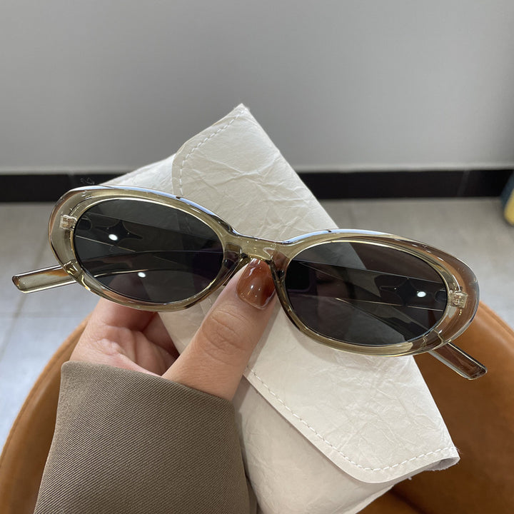 Trendy Oval Frame Sunglasses Stornfield