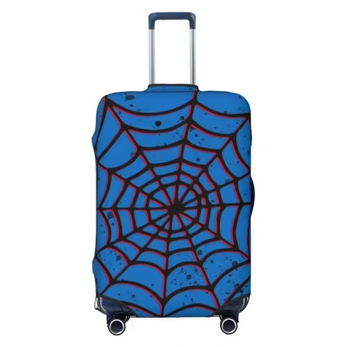 Unisex nan elastic luggage cover with football argyle pattern, tear-resistant stretch cover for trolley with handle and wheel openings Stornfield