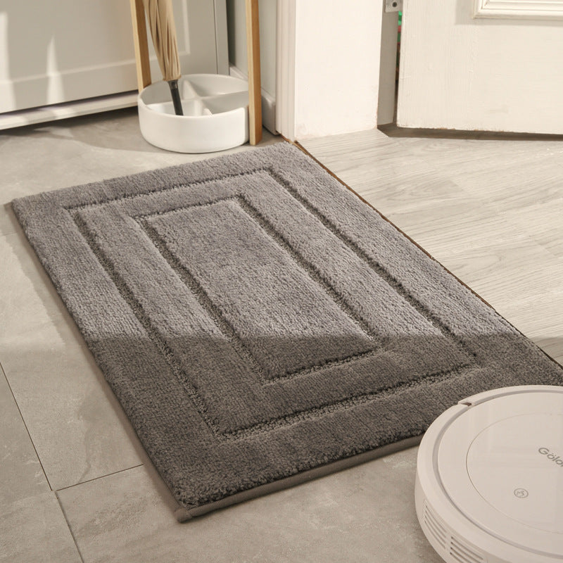 Soft Textured Rectangular Bath Mat