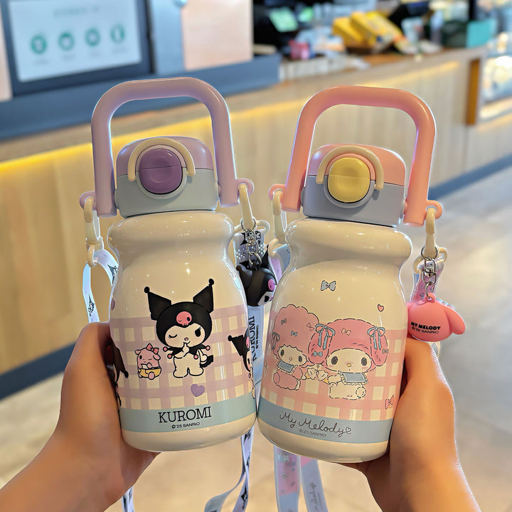 Women's water bottle with stylish Kuromi design Stornfield