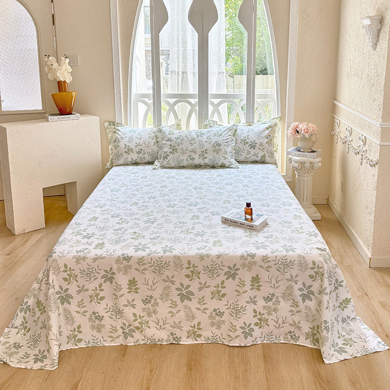 Stylish Plaid Bedspread Set