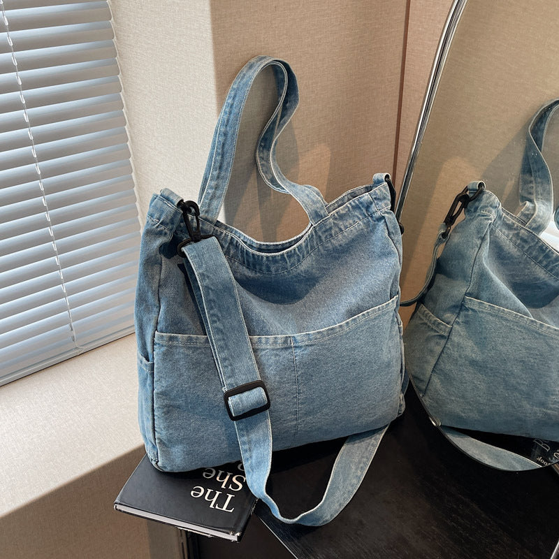 Premium Denim Shoulder Bag Stornfield