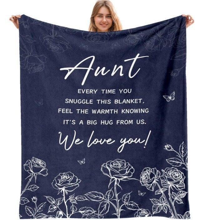 Sentimental Message Throw Blanket