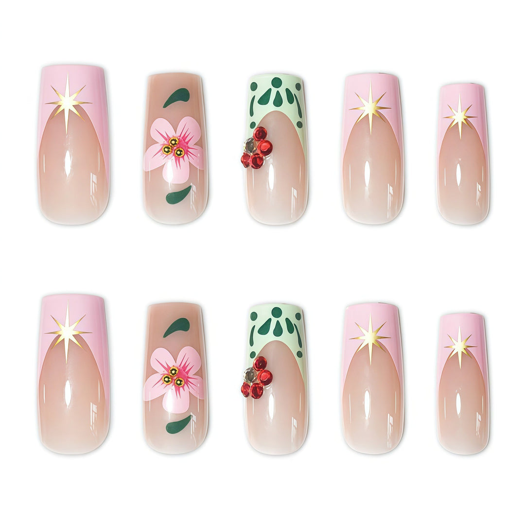 Floral Nail Art Enhancements Stornfield