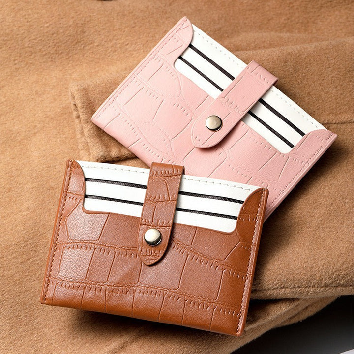 Faux Leather Card Holder Stornfield