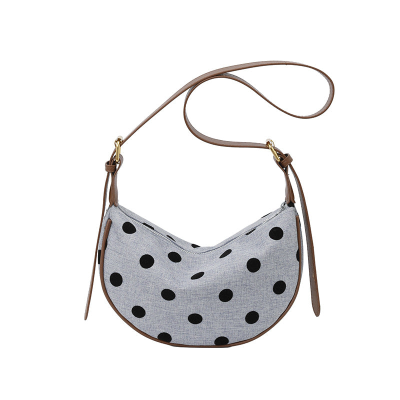 Casual Polka Dot Shoulder Bag