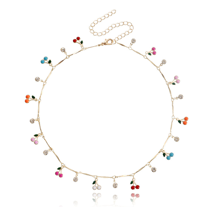 Floral Charm Pendant Necklace Stornfield