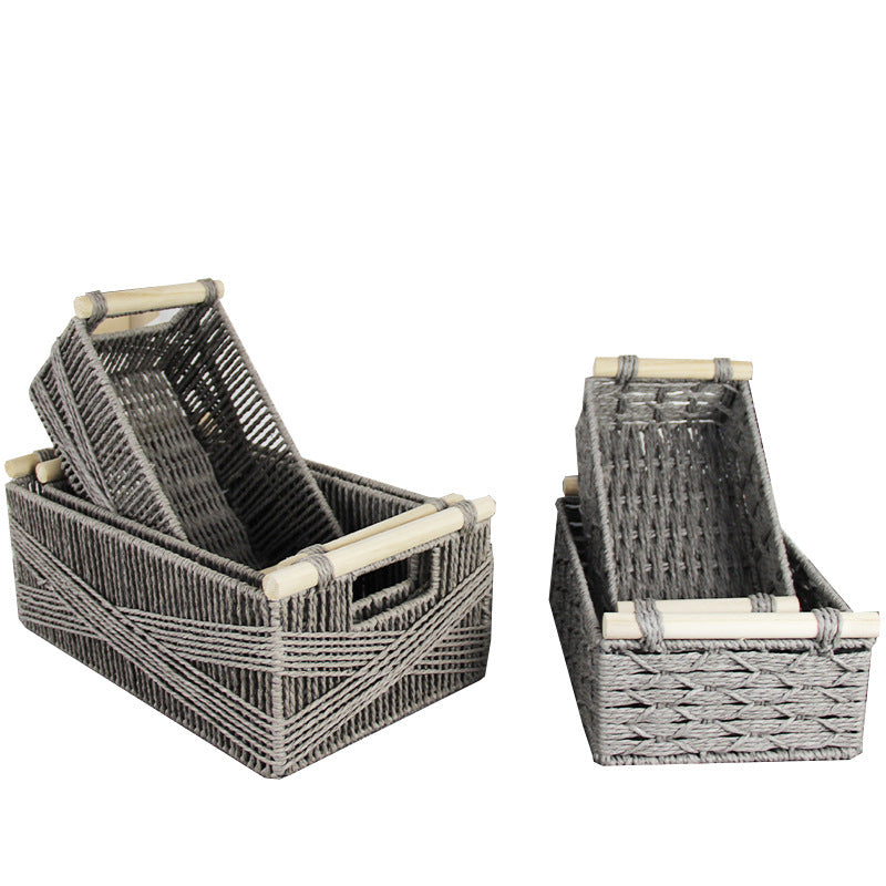 Woven Natural Storage Basket Stornfield