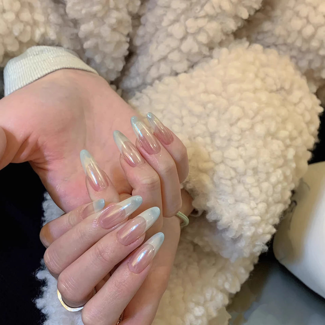 Acrylic Nails with Shimmering Effect Stornfield
