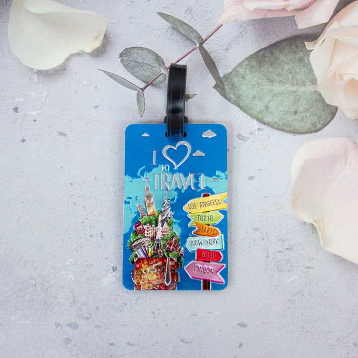 Artistic Travel Luggage Tag Stornfield