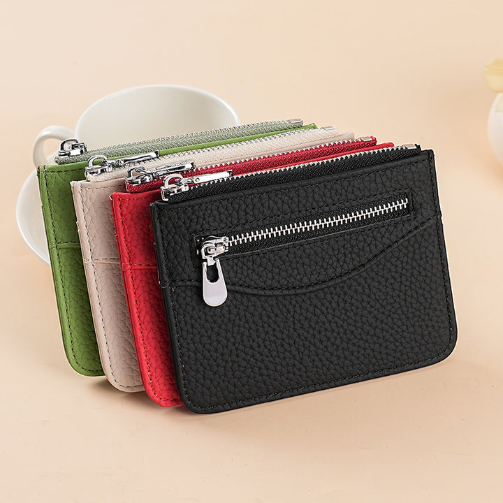 Textured Leather Cardholder