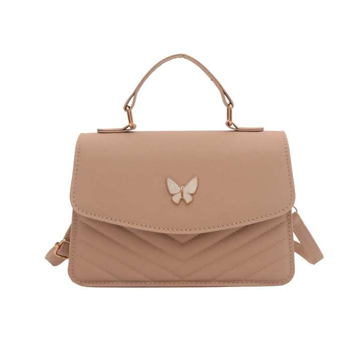 WoElegant Quilted Leather Satchel Bag Stornfield