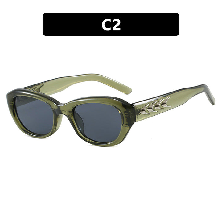 Women's fashionable sunglasses with sculptural accents Stornfield