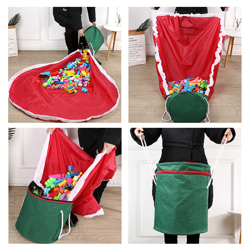 Storage bag with practical lid and carrying handles Stornfield