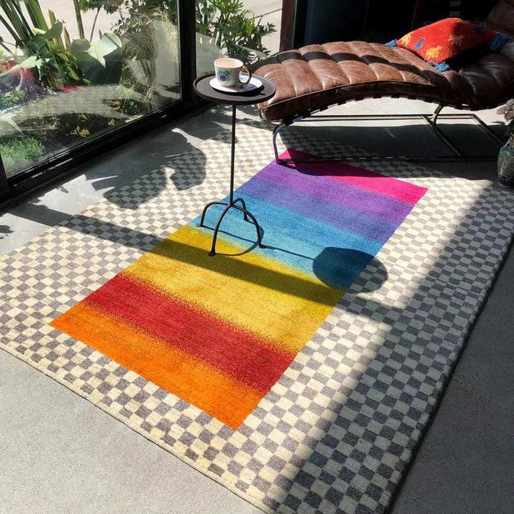 Geometric Pattern Area Rug Stornfield