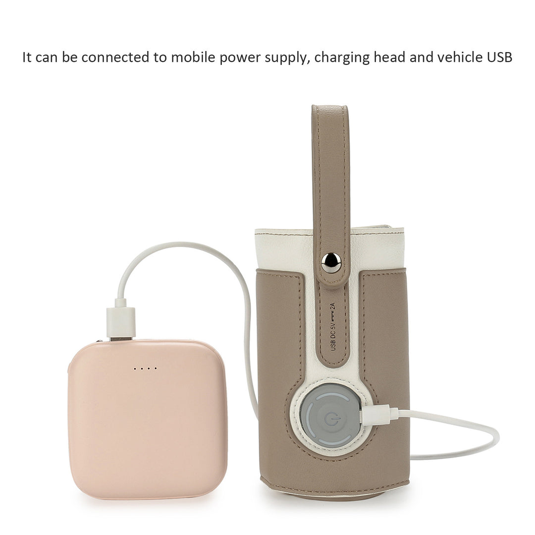 Elegant and Functional Bottle with Leather Sleeve Stornfield