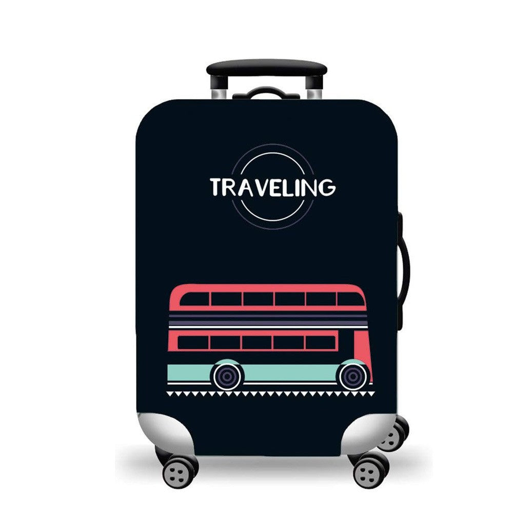 Women hard shell suitcase with stylish flamingo design Stornfield