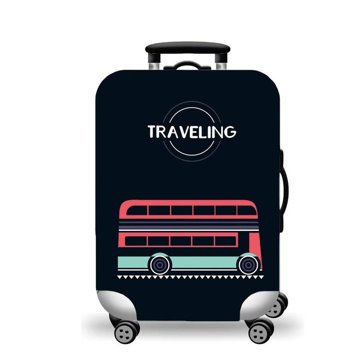 Women hard shell suitcase with stylish flamingo design Stornfield