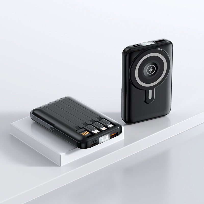 Wearable Magnet Powerbank with Fast Charging Function and LED Display Stornfield