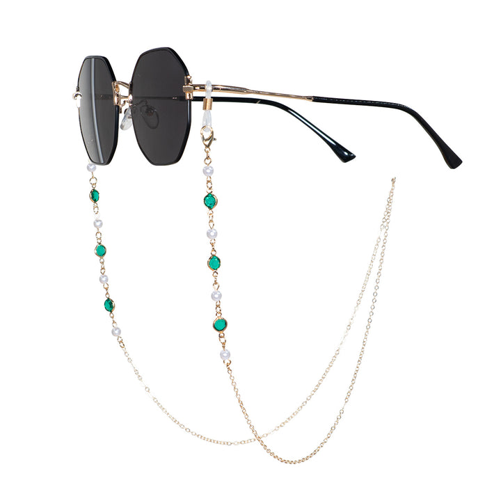 Pearl and Crystal Eyewear Chain Stornfield