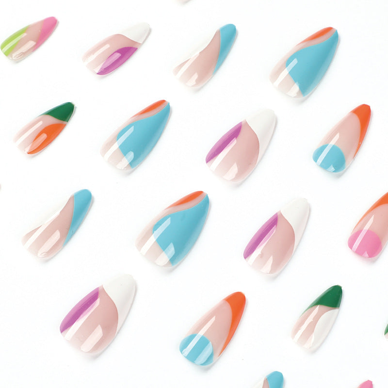 Artful nail art with colorful accents Stornfield