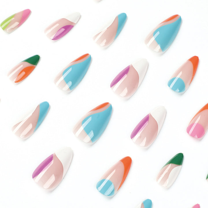 Artful nail art with colorful accents Stornfield