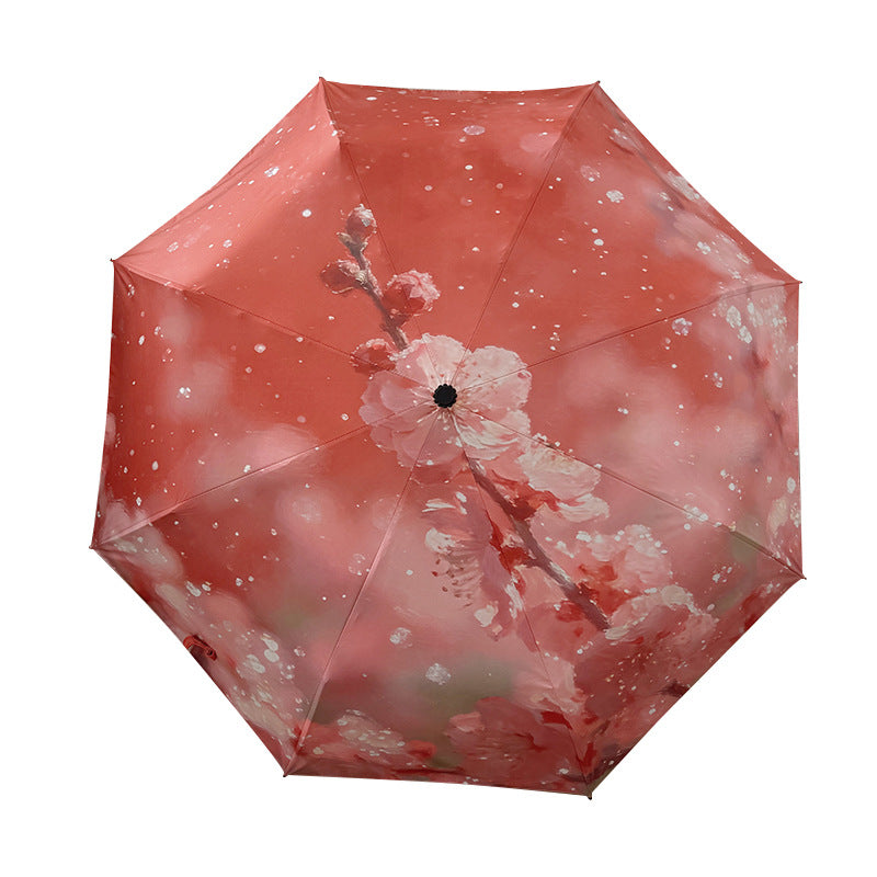Ladies Foldable Umbrella with Innovative Flower Design Stornfield