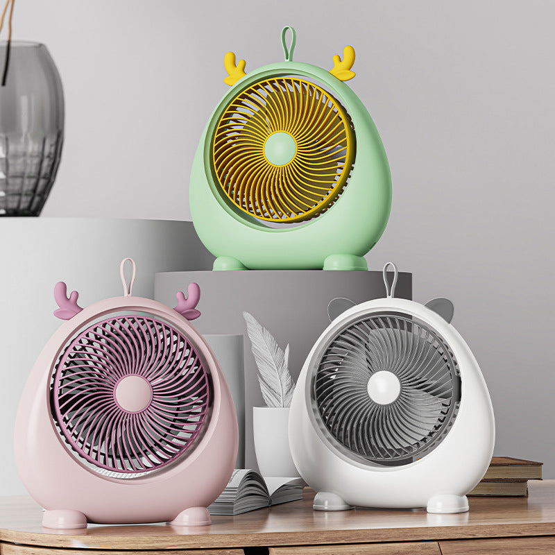Unisex table fan with cute design Stornfield