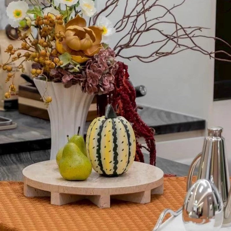 Decorative Pumpkin Sculpture