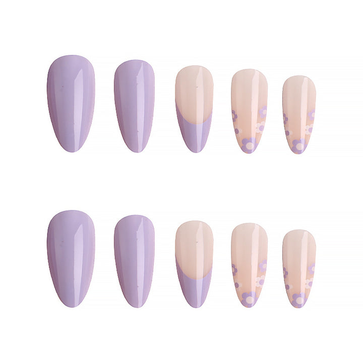 Elegant artificial nails with modern accents Stornfield