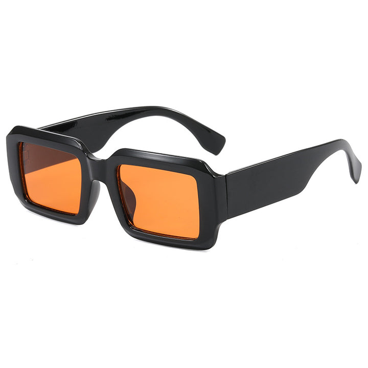 Ladies oversized square sunglasses with modern plastic frame Stornfield