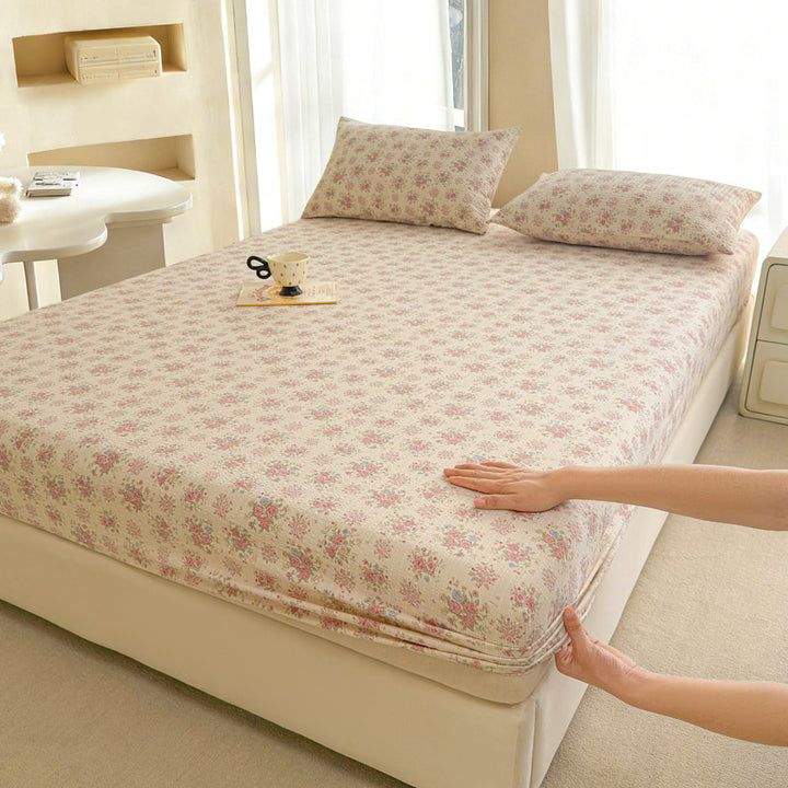 Soft Printed Mattress Protector