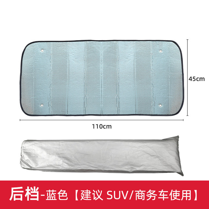 Unisex nan foldable car sunshade with reflective thermal insulation Stornfield
