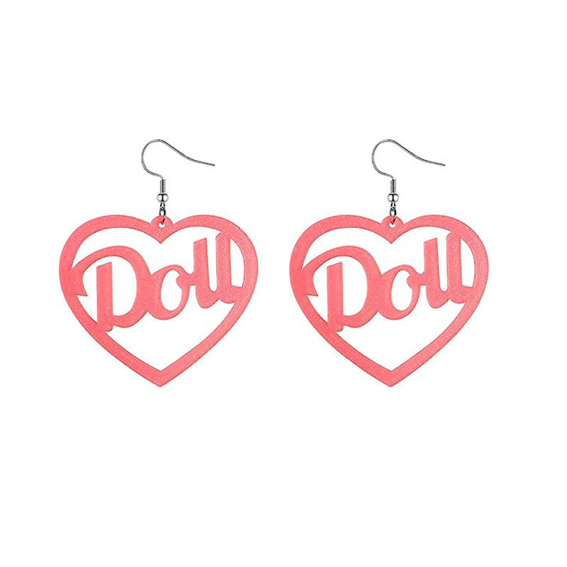 Glittering Heart-Shaped Earrings Stornfield