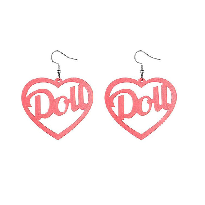 Glittering Heart-Shaped Earrings Stornfield