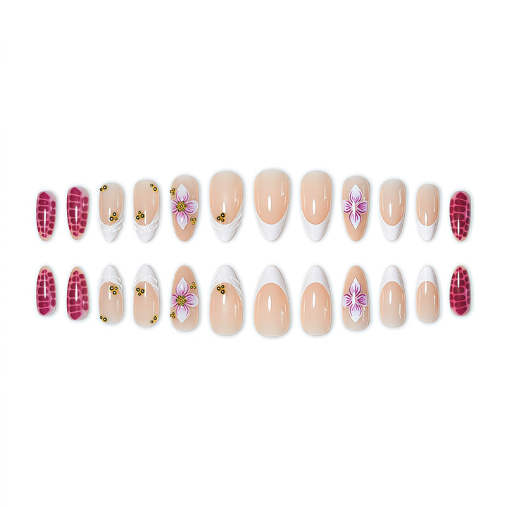 Floral Accent Nail Art Extensions Stornfield