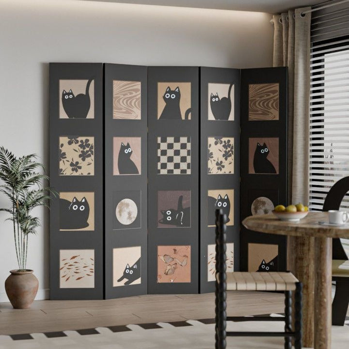 Artistic Floral Room Divider Stornfield