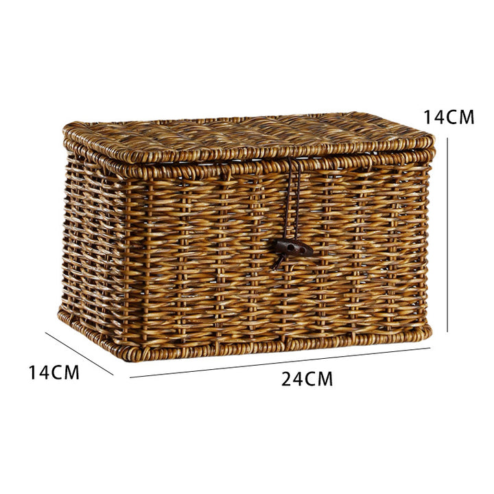 Handcrafted Wicker Storage Chest Stornfield