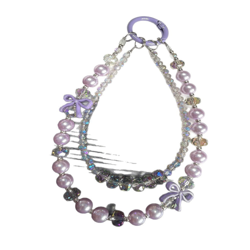 Elegant Pearl and Crystal Beaded Chain Stornfield