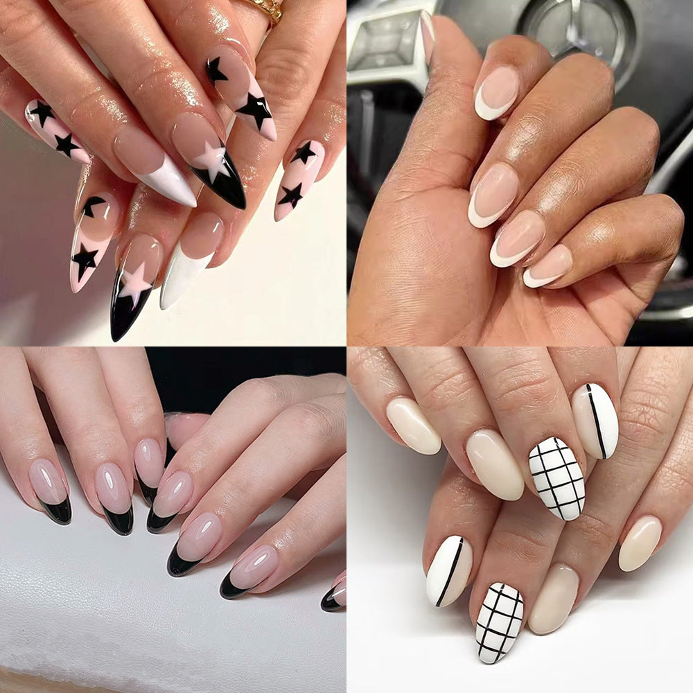 Creative Star-Patterned Nail Art Stornfield