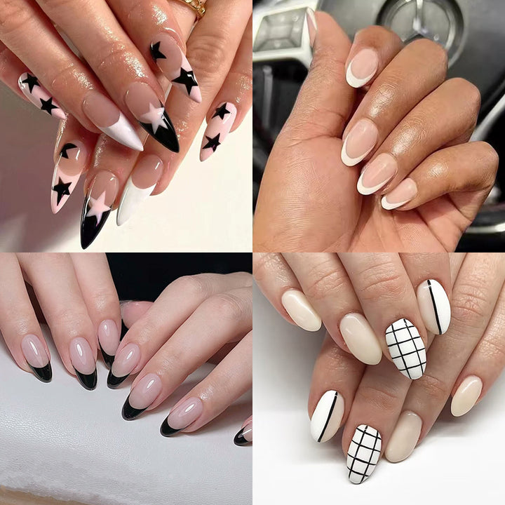Creative Star-Patterned Nail Art Stornfield