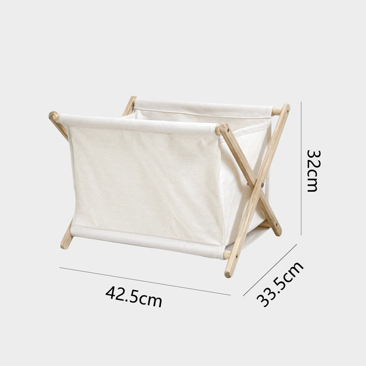 Laundry basket with practical folding mechanism Stornfield